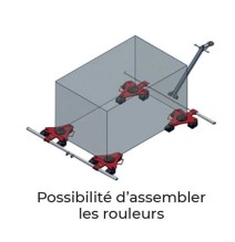 Rouleur pivotant RS P
