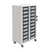Chariot Rollbox bacs Europe 2 colonnes 300 kg