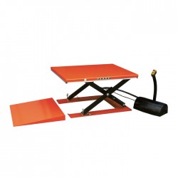 Table élévatrice électrique extra plate (version 1500 kg)