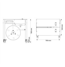 Cercleuse semi-automatique premium EXS-303