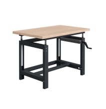 Établi SI série lourde 300 kg (version réglable par manivelle)