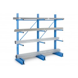 Cantilever léger pour stockage horizontal