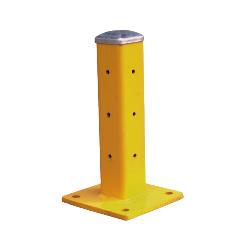 Poteau et lisse de protection W1