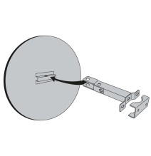 Miroir industriel pour environnements contraints