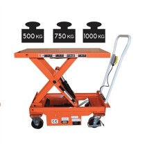 Table élévatrice semi-électrique 500 à 1000 kg