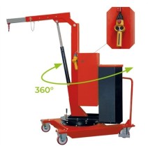 Grue d’atelier porte-à-faux rotative électrique 500 kg SCP05E
