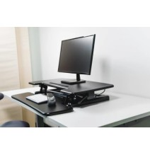 Réhausse pour bureau fixe Adjustable Sit-stand