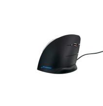 Souris verticale ergonomique qui soutient la main dans une posture naturelle