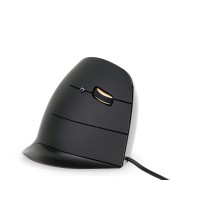 Souris verticale ergonomique qui soutient la main dans une posture naturelle