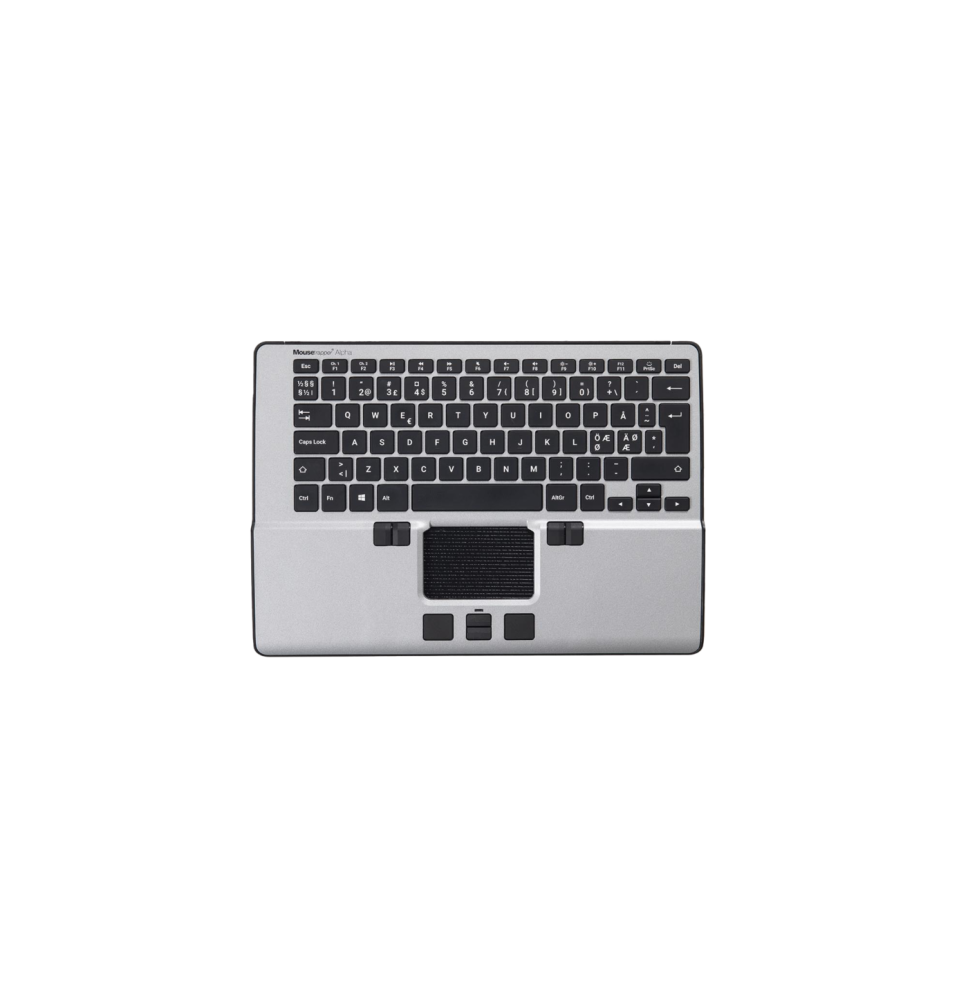 Souris centrale ergonomique avec clavier intégré