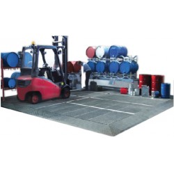 Plancher de rétention galvanisé 1000 à 2000 kg | Equip Indus