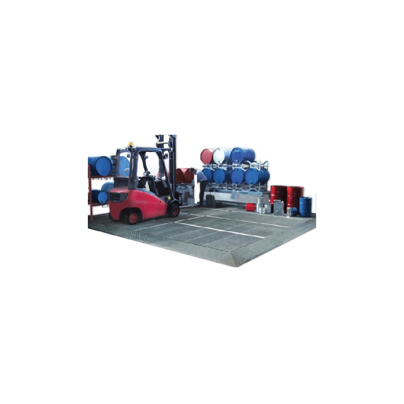 Plancher de rétention galvanisé 1000 à 2000 kg | Equip Indus