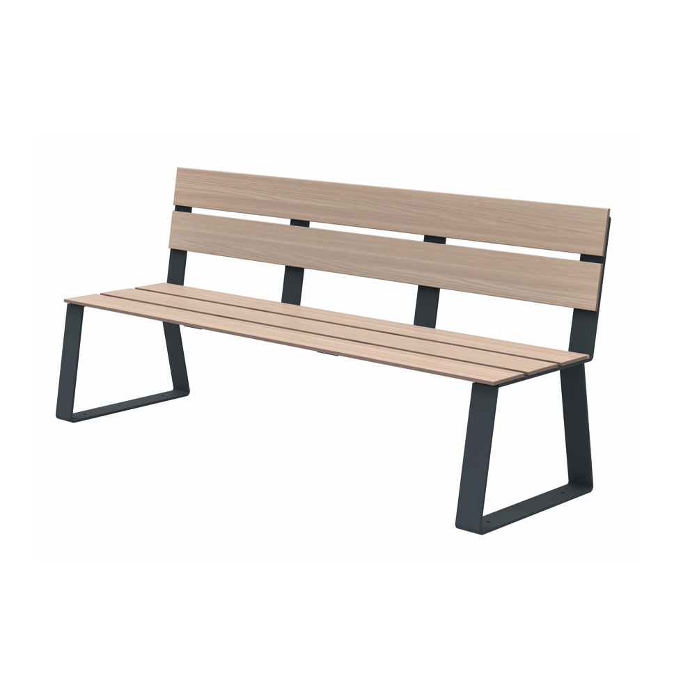 Banc extérieur à fixer