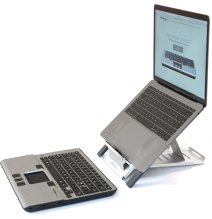 Souris centrale ergonomique avec clavier intégré