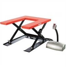 Table élévatrice électrique plateau en U économique 1000 kg (220V ou 380V)