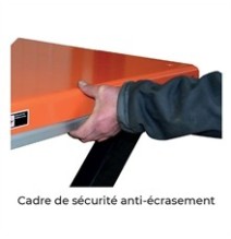 Table élévatrice électrique plateau en U économique 1000 kg (220V ou 380V)