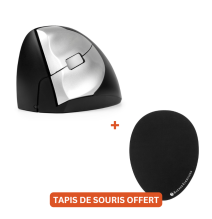 Souris ergonomique verticale pour une prise en main facile et naturelle