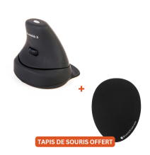 Souris verticale ergonomique ambidextre