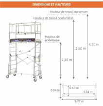 Échafaudage X’Tower