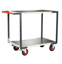 Servante 2 ou 3 niveaux Flat-Pack 400 kg (version plateau tôle)