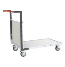 Chariot modulaire PP alvéolaire Flat-Pack 250 kg (version plateau mélaminé)