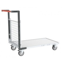 Chariot modulaire grillagés Flat-Pack 250 kg (version plateau mélaminé)