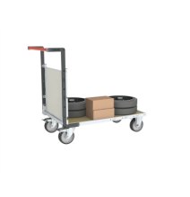 Chariot modulaire PP alvéolaire 500 kg (version plateau bois médium)