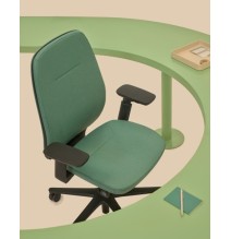 Siège de travail Pace (version dossier tapissé)
