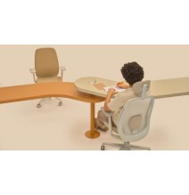 Siège de travail Pace (version dossier résille)