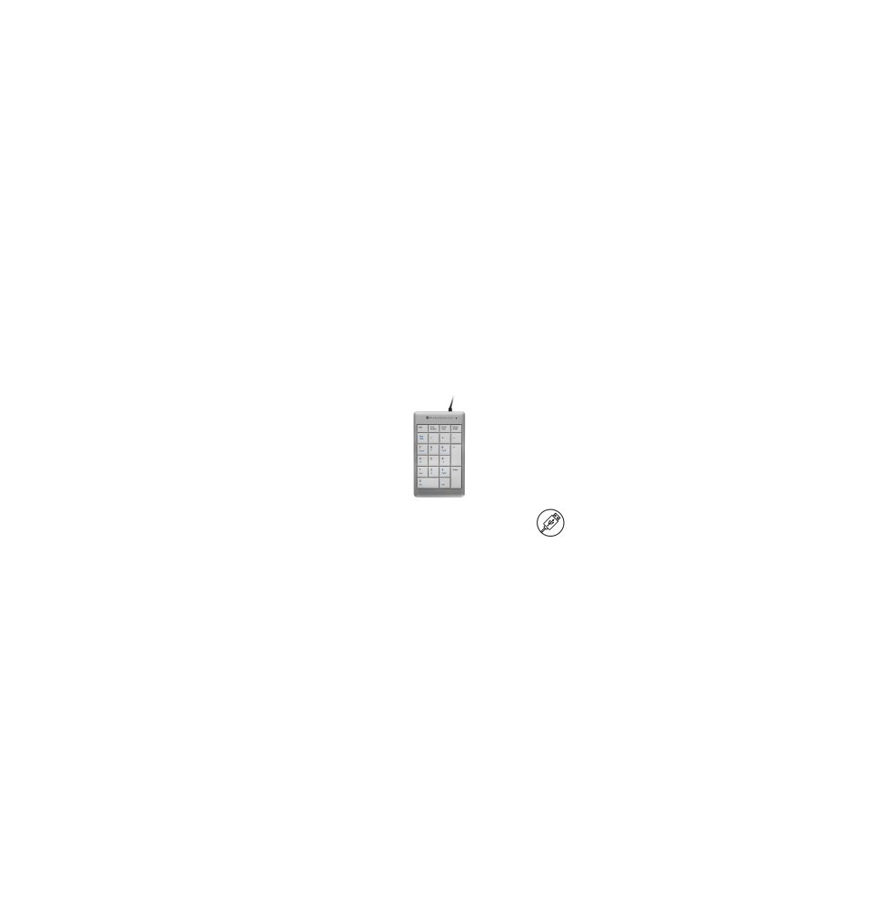 Pavé numérique idéal pour compléter votre clavier compact