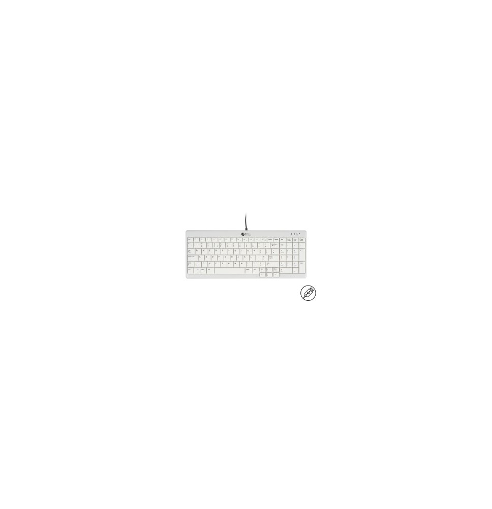 Clavier standard compact avec un pavé numérique