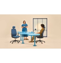 Siège de travail Pace (version dossier tapissé)