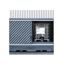 Conteneur de rétention 2800 litres pour 2 IBC ou 8 fûts
