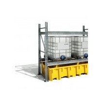 Bac de rétention pour rayonnage