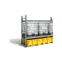 Bac de rétention pour rayonnage