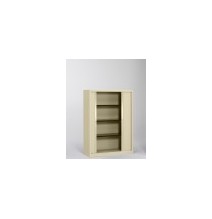 Armoire haute à rideaux Généric pour archives (version monocouleur)