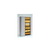 Armoire haute à rideaux Généric pour archives (version monocouleur)
