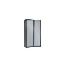 Armoire haute à rideaux Généric pour archives (version monocouleur)
