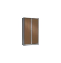 Armoire haute à rideaux Généric pour archives (version monocouleur)