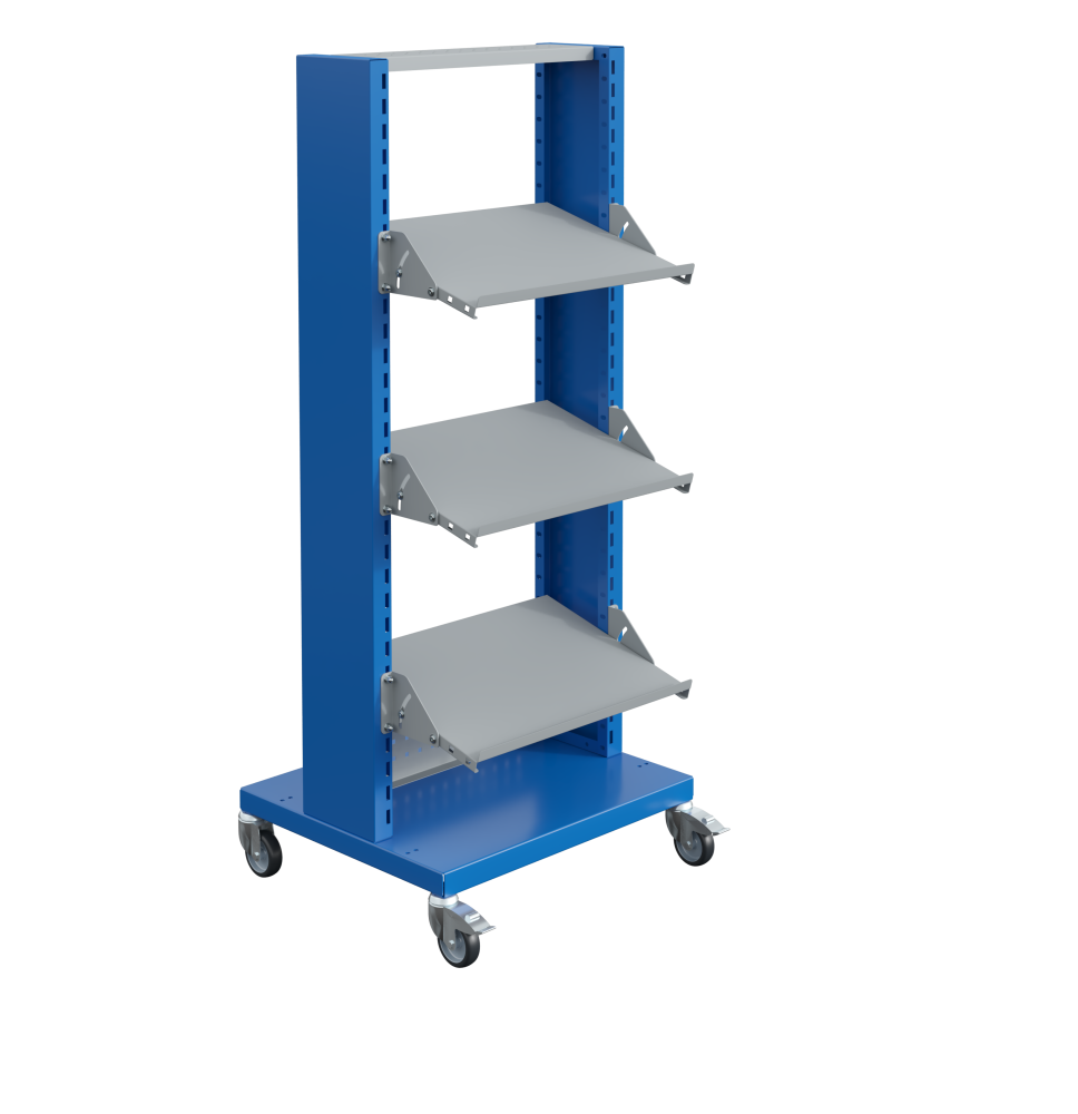 Desserte Fluxo (version étagères réglables)