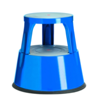 Escabeau à marches en tôle d'acier