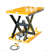 Table élévatrice électrique fixe