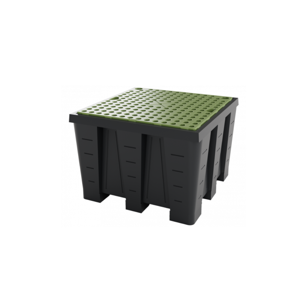 Bac de rétention 2 fûts 120L