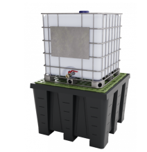 Bac de rétention 2 fûts 120L