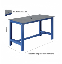 Etabli de soudure fixe - SOFAME - Fabrication française
