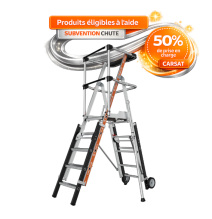 Plateforme télescopique Raptorscopic (version sangles)