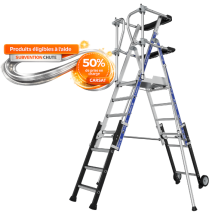 Platerforme Sherpascopic (version repliable portillon ou lisses)