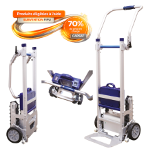 Diable monte-escaliers électrique à chenille DCE105 - 105 kg