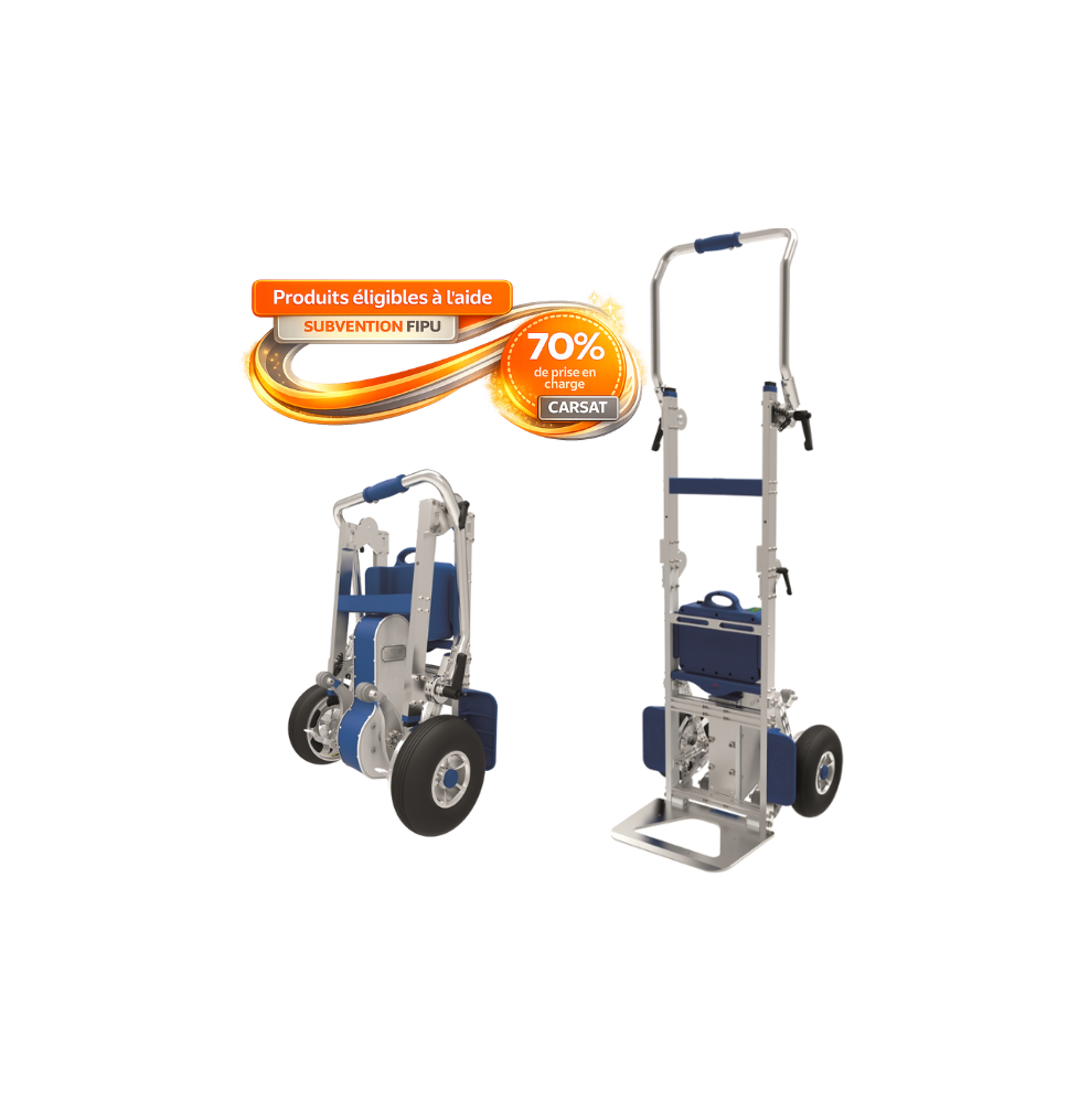 Diable Monte-Escalier Électrique Repliable 170 kg | DMEG170-R