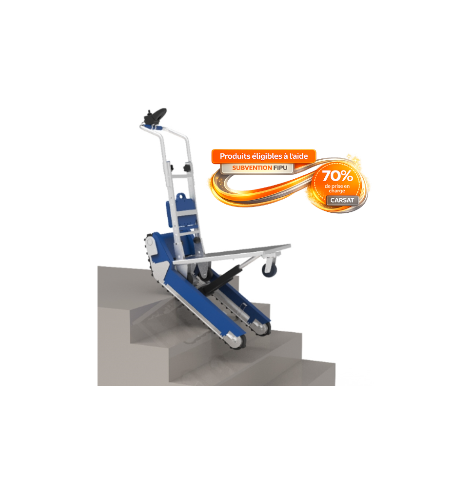 Diable monte escaliers CT310 électrique à chenilles